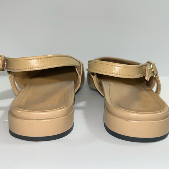 Vionic Petaluma Slingback Tan Black 51901 Women’s Flats Size 7 - Picture 5 of 7
